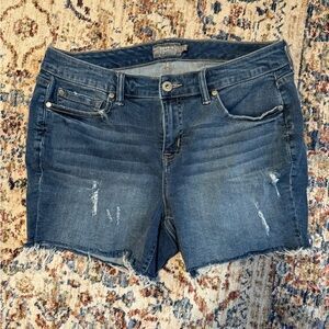 Torrid Raw hem shorts